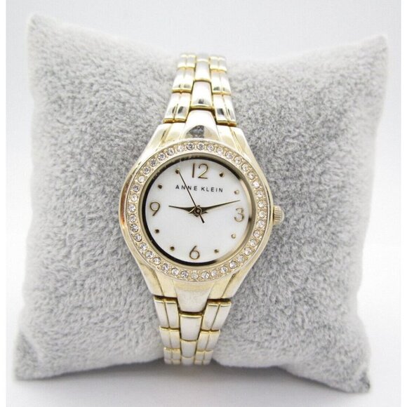 Women's Anne Klein Quartz 100ft WR Analog Dial Causal Round Watch (E385) - Picture 1 of 10